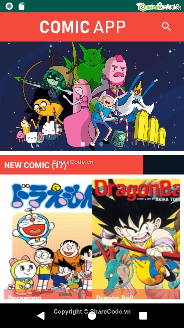 App Comic,Đọc truyện online,hiệu ứng lật trang sách,ViewPager,hiệu ứng