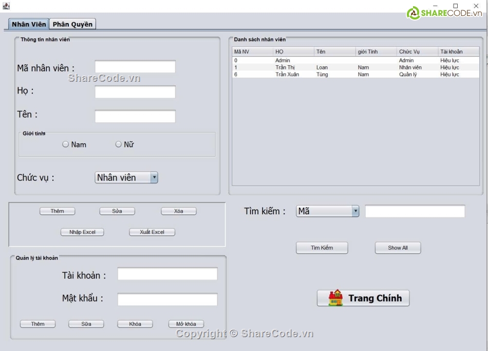 App Desktop JavaSwing,Eclipse,App Quản Lý Cửa Hàng JavaSwing,Quản lý cửa hàng bán máy tính