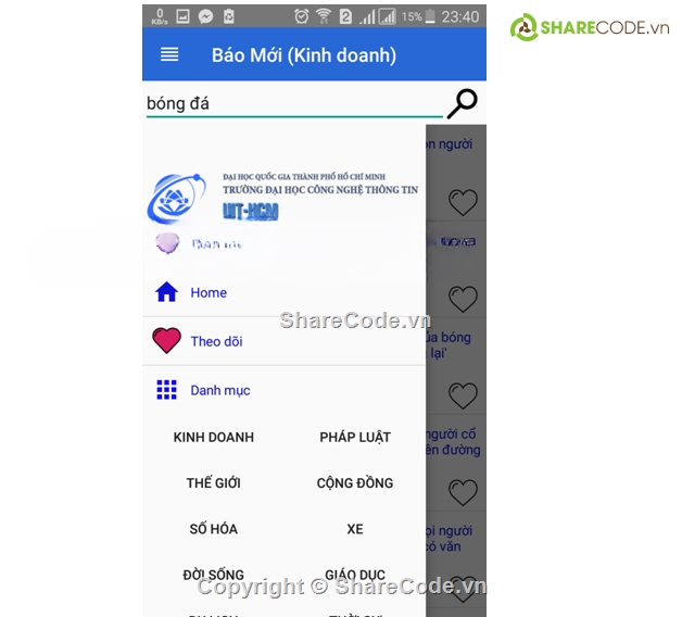 full báo cáo,đọc báo,báo cáo,App đọc báo