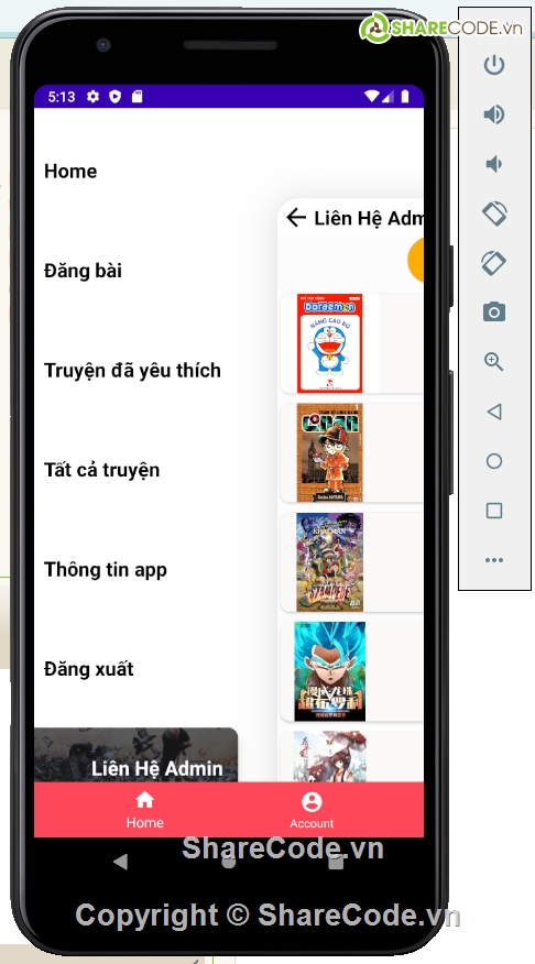 App đọc truyện,Ứng dụng đọc truyện online android,đồ án app đọc truyện,đọc truyện,đọc truyện android studio,đồ án android