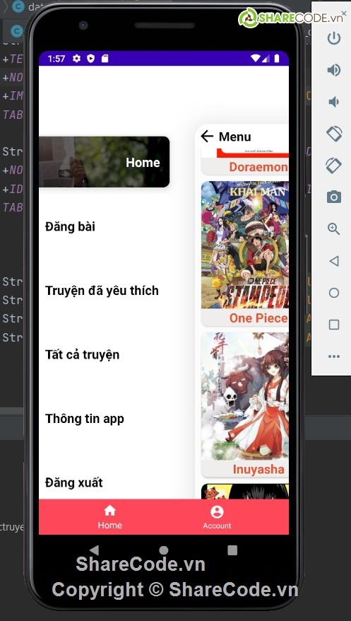 App đọc truyện,Ứng dụng đọc truyện online android,đồ án app đọc truyện,đọc truyện,đọc truyện android studio,đồ án android