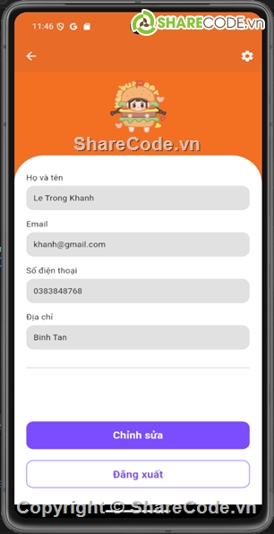 App food,Code App Fast food,Code Fast food