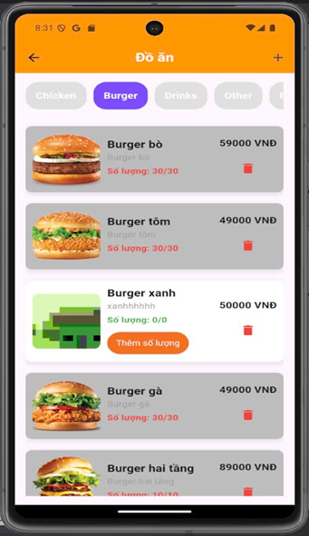 App food,Code App Fast food,Code Fast food