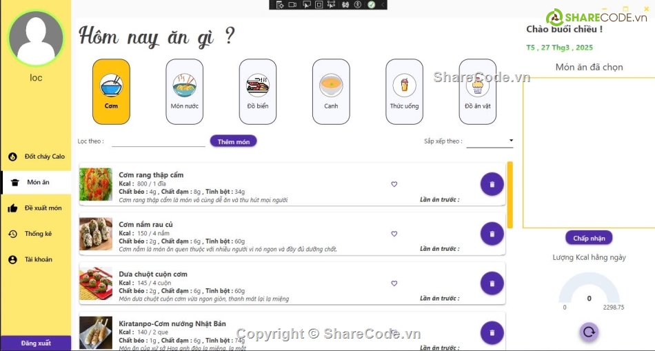 winform,App,App đồ ăn