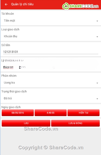 android,java,full báo cáo,quản lý java
