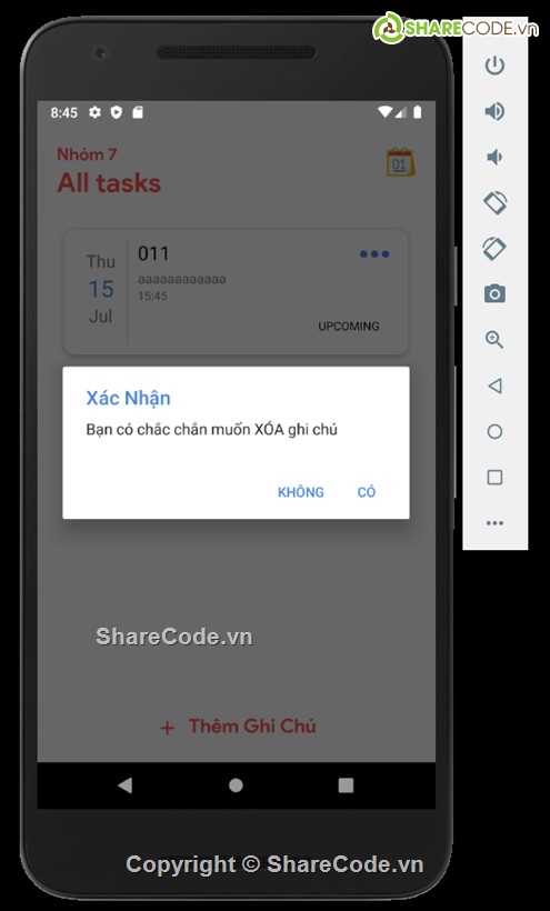 quản lý lịch cá nhân,quản lý cuộc hẹn,quản lý lịch trình,đồ án android,quan ly cuoc hen,app nghi chú