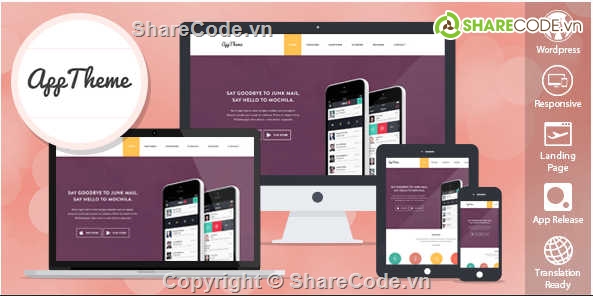 Responsive WordPress Theme,App Android,Recipe App,Theme html,AppTheme,WordPress Blog Theme