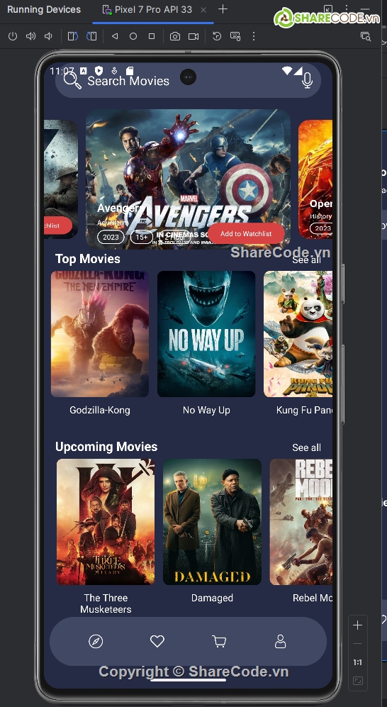 App Android,Project Java,MovieApp,Ứng dụng xem phim,Movies,bài tập android