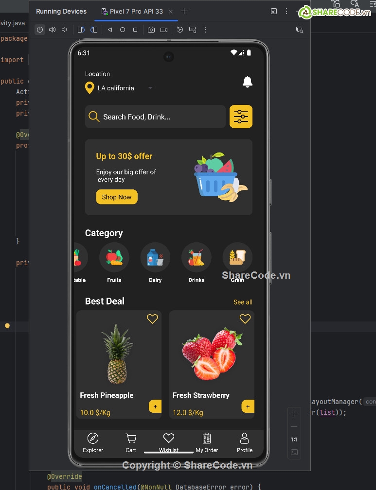 android studio,Project Java,healthy app,Project,Bài tập lớn,firebase