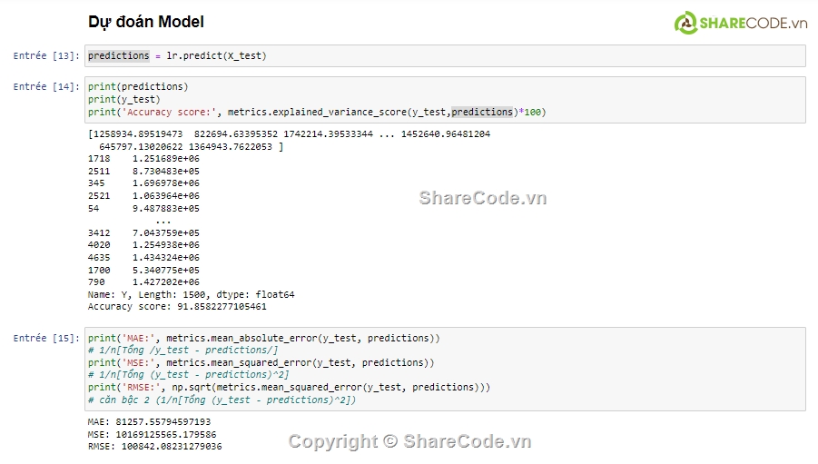 Code đồ án,Machine Learning,đồ án tốt nghiệp,Bài toán dự đoán,Ngôn ngữ lập trình python,Máy học