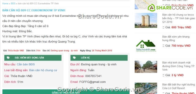 bất động sản,web bất động sản,website bất động sản