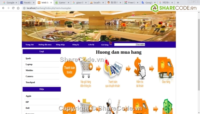 Bán hàng điện tử,website bán hàng,code web bán máy tính,Đồ án Web bán hàng