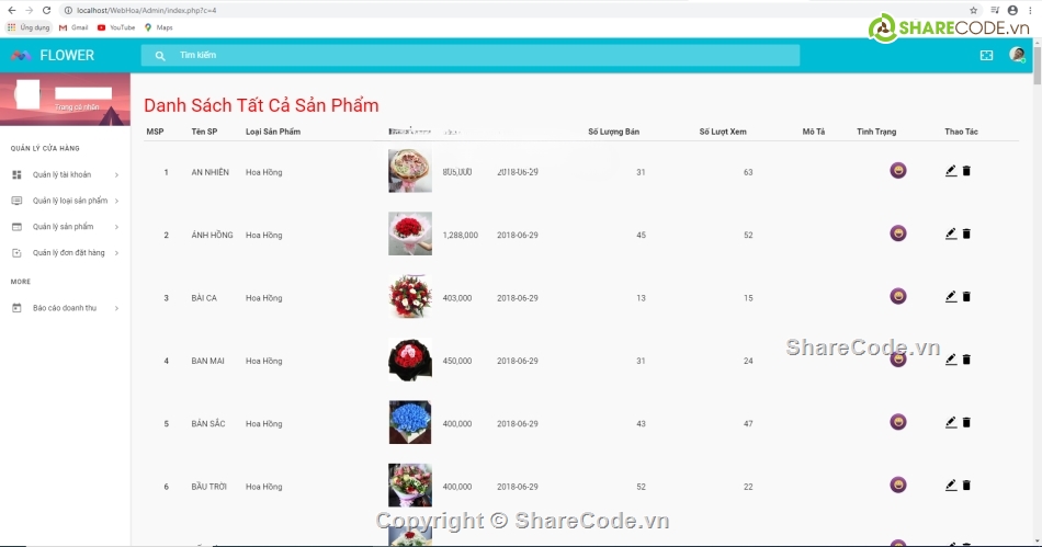 php thuần,php sql,hoa
