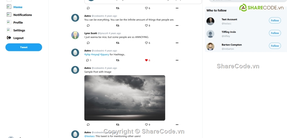 PHP vs MySQL,Twitter,SQL