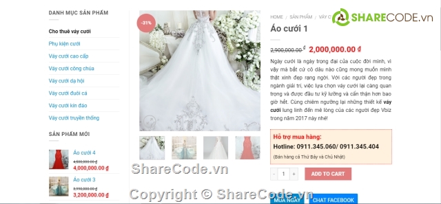 Source code Website,thiết kế website giá rẻ,web binh dan,web vua vua,web giá rẻ nhất,Website Bán Áo Cưới giá rẻ