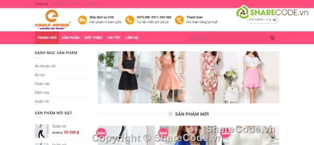 web thời trang,web thời trang online,web bán quần áo,code web bán quần áo,web bán quần áo nữ