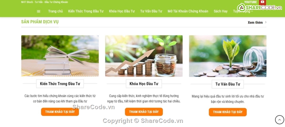 website chứng khoán,code web chứng khoán,code web tiền điện tử