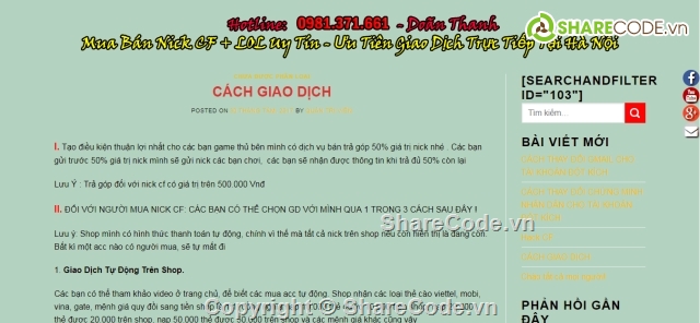 web game,Web bán acc game giá rẻ,Web bán Acc Game,bán acc đột kích,code shop cf