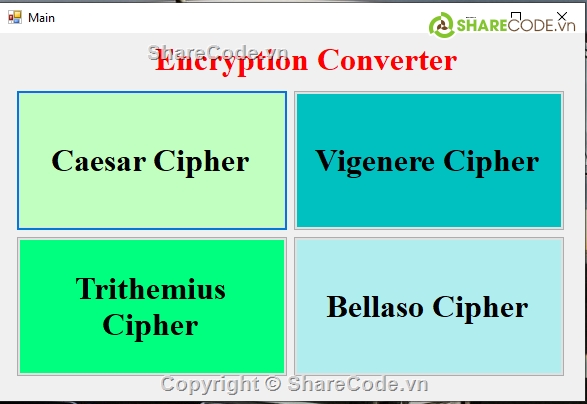 C#,mã hóa,thuật toán