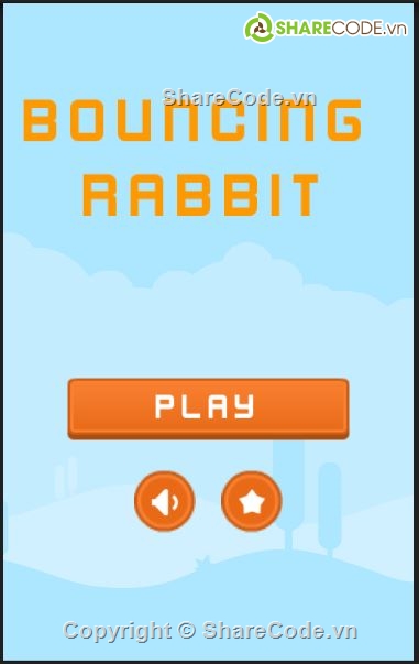 unity game,source code unity,unity source code endless runner,unity endless jumper,bouncing unity game,Bouncing Rabbit