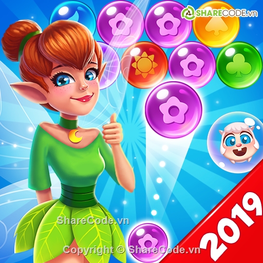 Bubble Shooter,Bubble Shooter Unity,game bắn bóng,source code bubble shooter