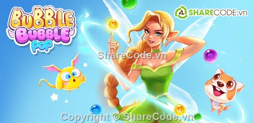 Bubble Shooter,Bubble Shooter Unity,game bắn bóng,source code bubble shooter