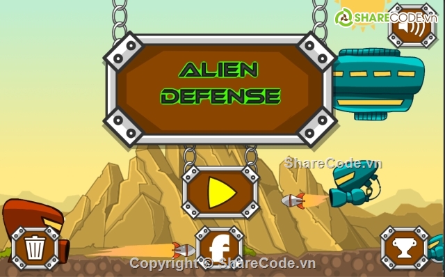 game,android,unity,Alien Defense,App source code