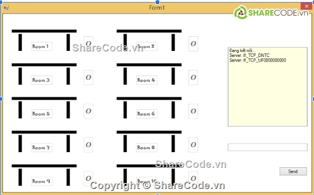 Game,cờ cá ngựa,game cá ngựa,socket,server client,server