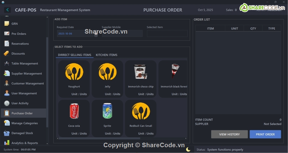 quản lý,nhà hàng,Hệ thống quản lý