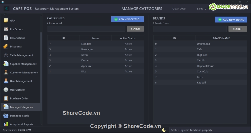 quản lý,nhà hàng,Hệ thống quản lý