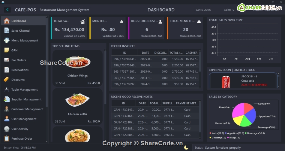 quản lý,nhà hàng,Hệ thống quản lý