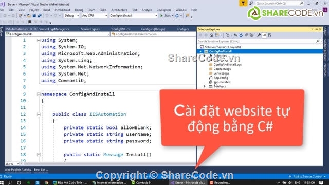cai dat tu dong website,website tu dong bang c#,cai dat tu dong bang c#,Automatic website installation,website install c#