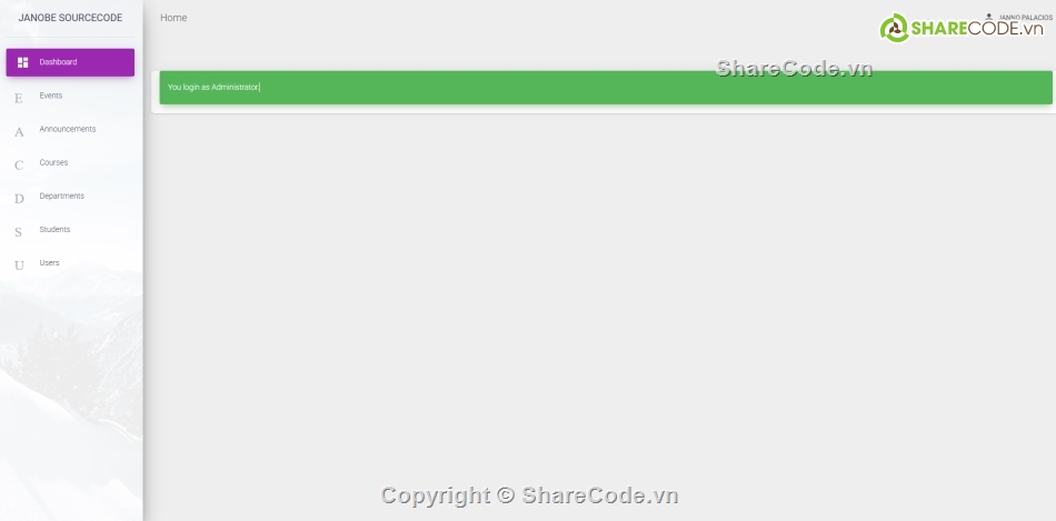 quản lý trường học,thông báo trường học,php mysql