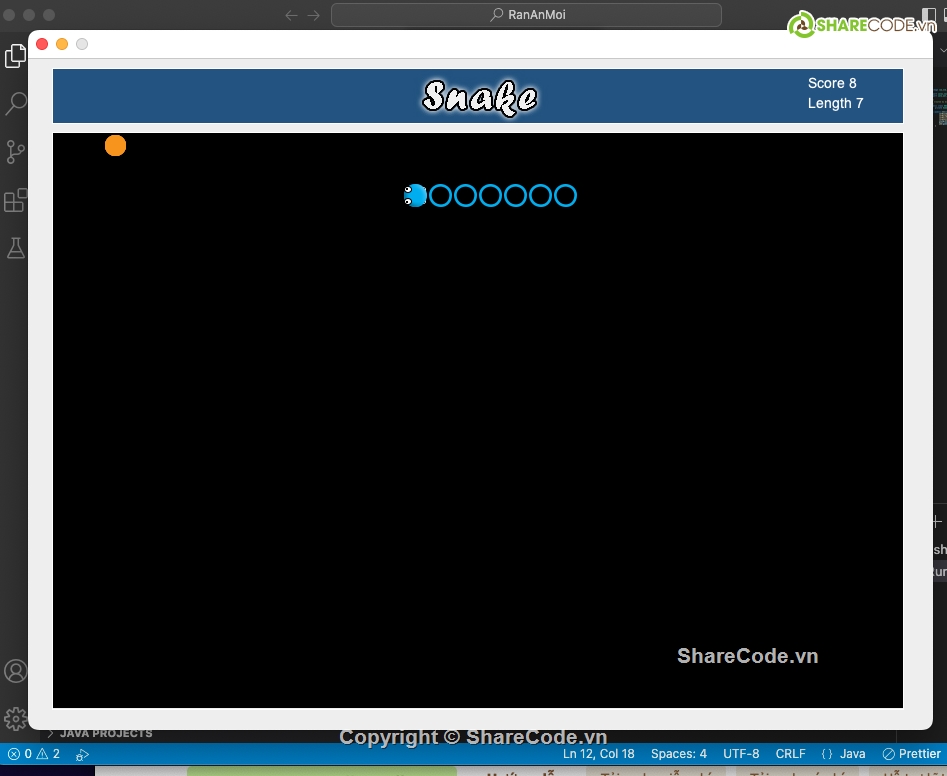 game rắn săn mồi,code rắn săn mồi,game snake java