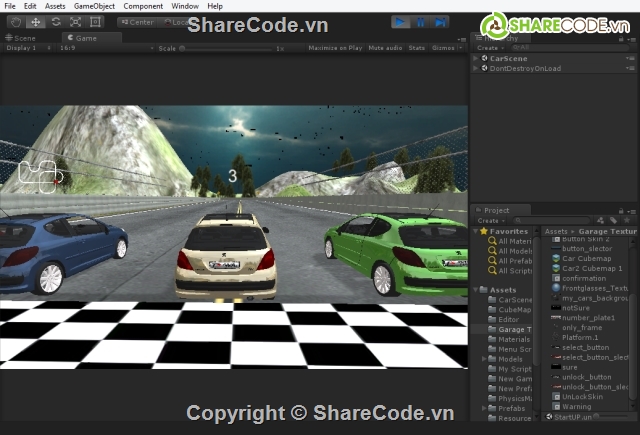 Unity3d Racing Game Source Code