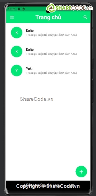 App Chat Realtime,App,App Chat Audio,My Chat App,Code web,Code phần mềm quản lý