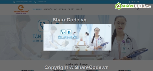 Source code Website,website y học,web y học,website thiết bị y tế,thiết bị y tế,website tin tức