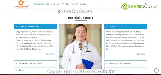 Source code Website,website y học,web y học,website thiết bị y tế,thiết bị y tế,website tin tức
