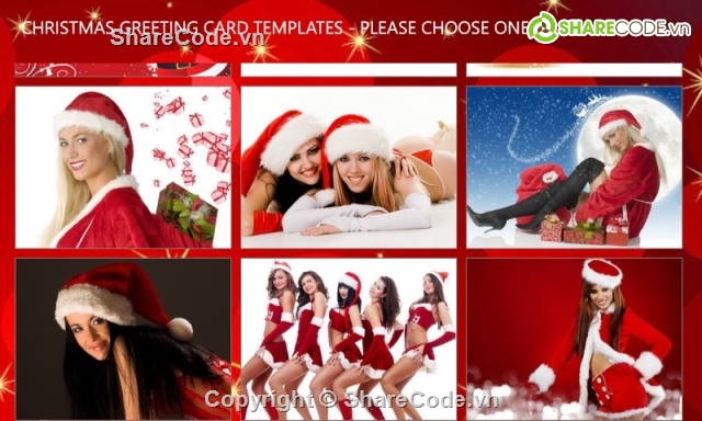 phần mềm giáng sinh,mã nguồn c#,ứng dụng windows phone,source code xử lý ảnh,Christmas Card