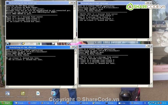 visual studio,chat server bang c++,chat server,ứng dụng chat,chat client