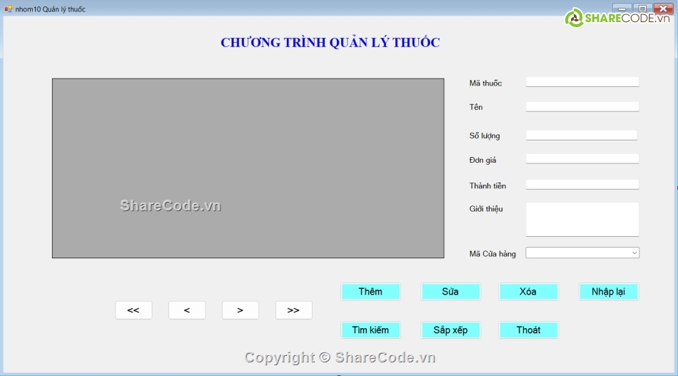 Code quản lý hiệu thuốc C#,Code C# quản lý hiệu thuốc,quản lý hiệu thuốc winform c#,C# quản lý hiệu thuốc