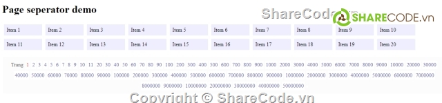 Class phân trang,Class php,Phân trang bằng php,phân trang,Code phân trang php