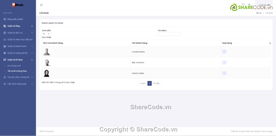 web công ty,PHP và MySQL,tin tức