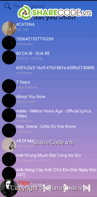 Music,Music Player,Code Android Studio,Code Android Media Music Player,source nghe nhạc mp3