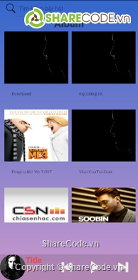 Music,Music Player,Code Android Studio,Code Android Media Music Player,source nghe nhạc mp3