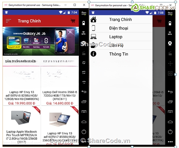 java,full báo cáo,bán hàng,app bán hàng