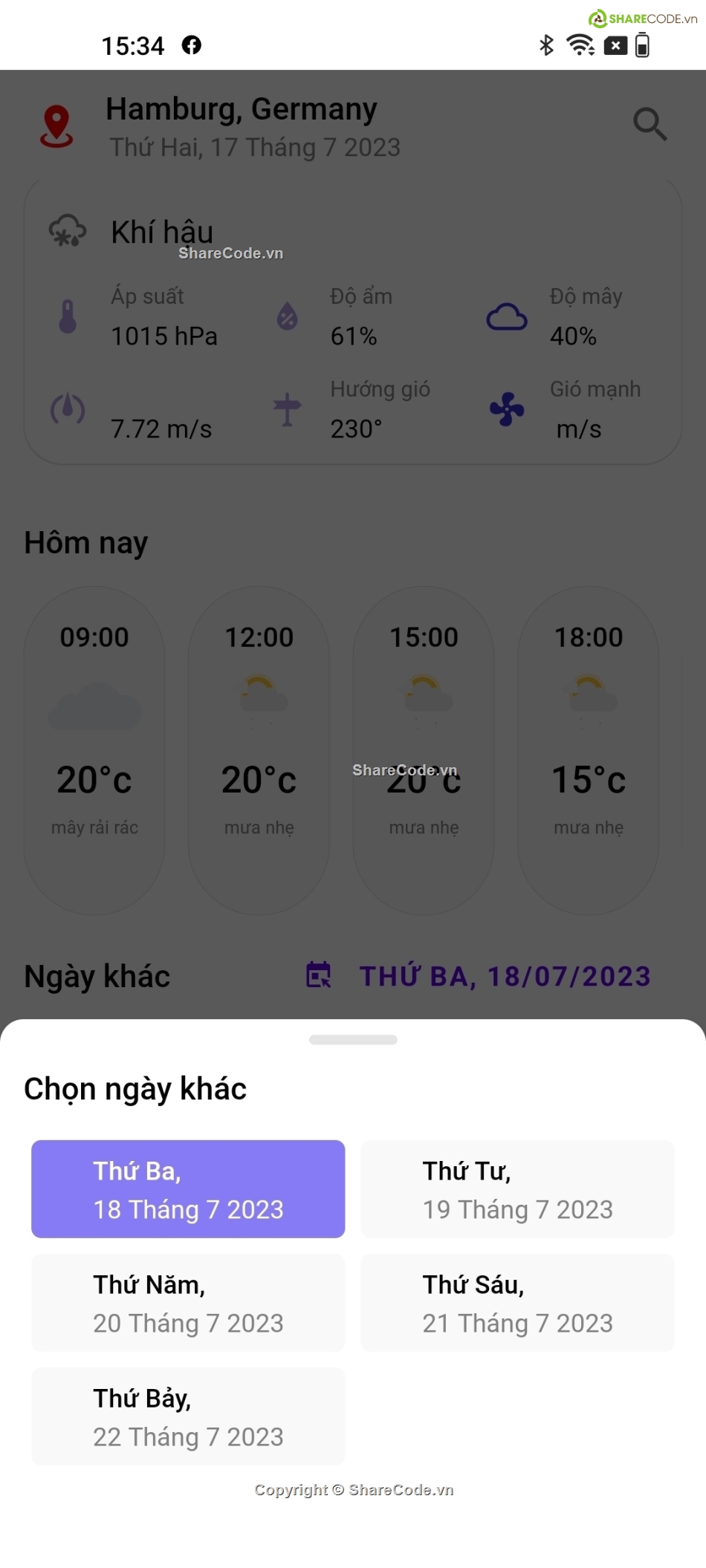 app dự báo thời tiết,dự báo thời tiết,code App dự báo thời tiết