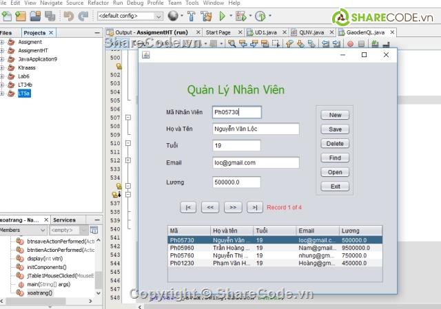 Assigment java 2,fptpolytechnic,code java,ứng dụng Java