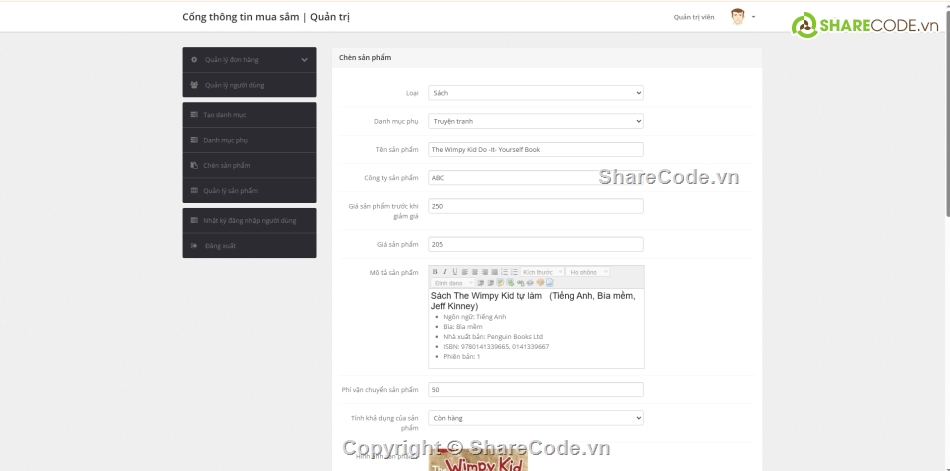 đồ án php,Code php,web bán hàng