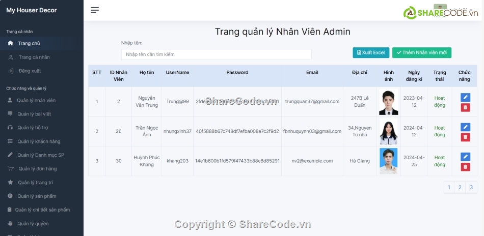 bán hàng nội thất,Code bán hàng PHP,bán hàng,SQL,website bán hàng,php thuần